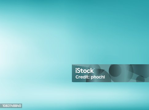 istock Studio room green mint color background with soft lighting. 1083148840