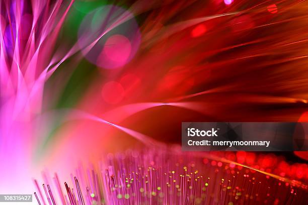 Espectáculo De Luces Mágicas Foto de stock y más banco de imágenes de Fibra óptica - Fibra óptica, Abstracto, Arte y artesanía