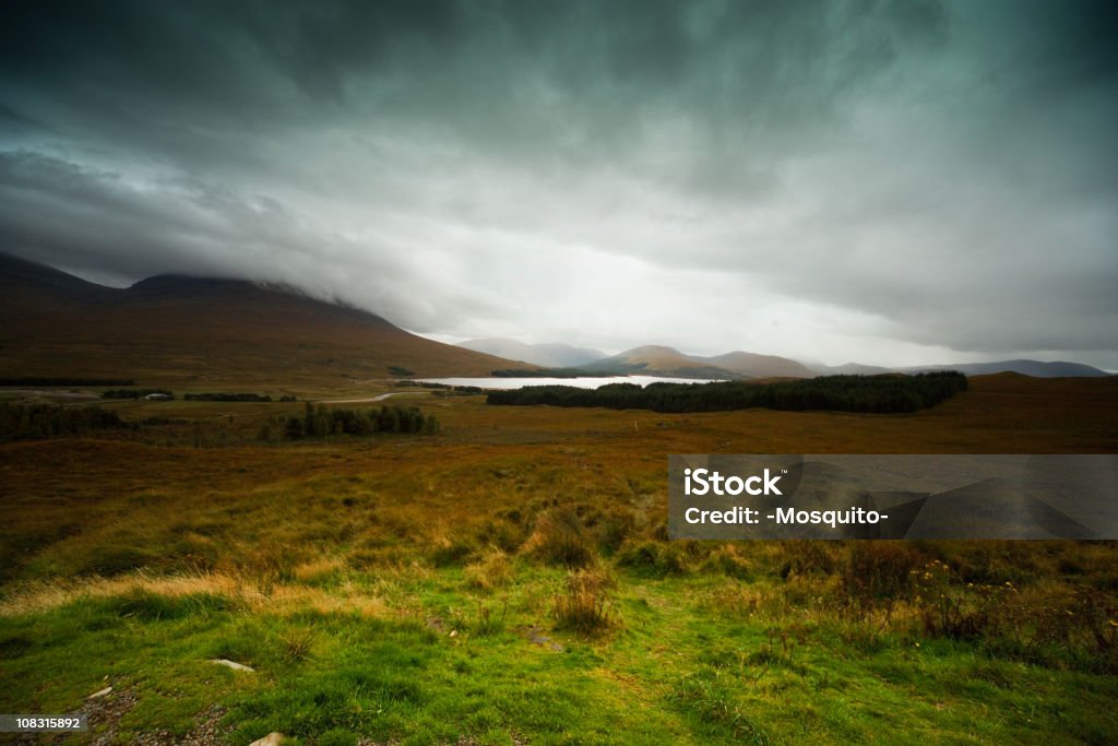 A Escócia. Paisagem. Glencoe - Royalty-free Ambiente dramático Foto de stock