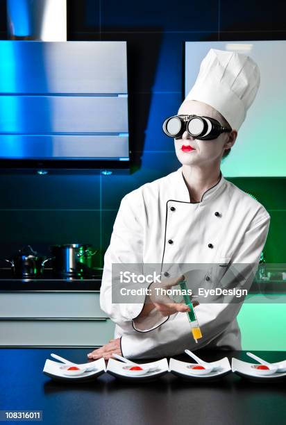 Molecular Chef Stock Photo - Download Image Now - Molecular Gastronomy, 35-39 Years, Adult