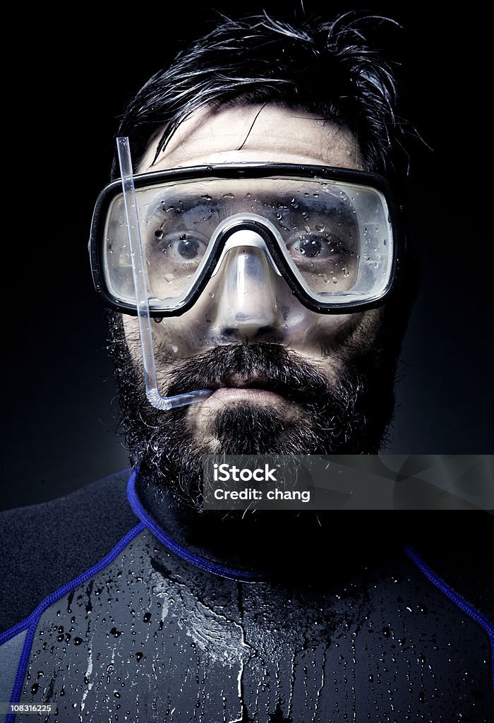 Scuba Taucher - Lizenzfrei Anzug Stock-Foto