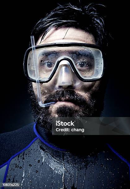 Scuba Taucher Stockfoto und mehr Bilder von Anzug - Anzug, Bizarr, Erwachsene Person