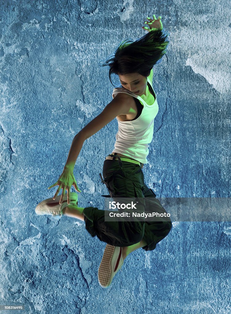 Ballerino - Foto stock royalty-free di Blu