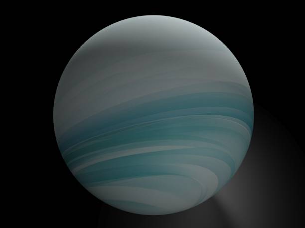 istock Abstract white and blue sphere on black background - 3D rendering illustration 1083171518