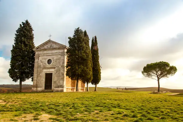 Little Church Tuscany Italy