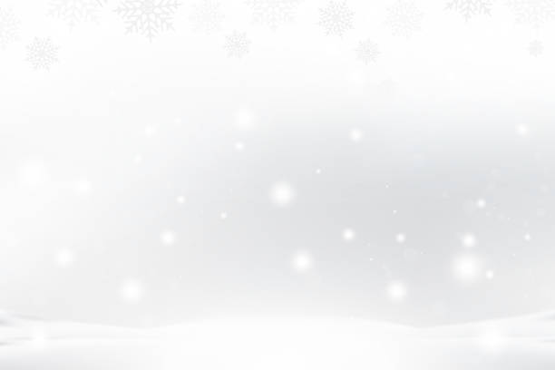 istock Christmas and New Year background with snowflakes and light effects on a blue background. Flat vector illustration EPS10 1083200774