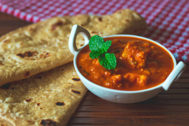 istock Indian Roti and Paneer 1083218280