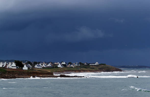 Audierne bay in Brittany coast