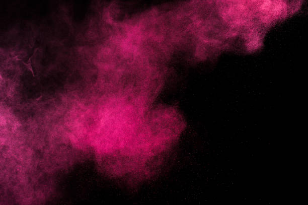istock Abstract red and pink paint Holi. 1083245148