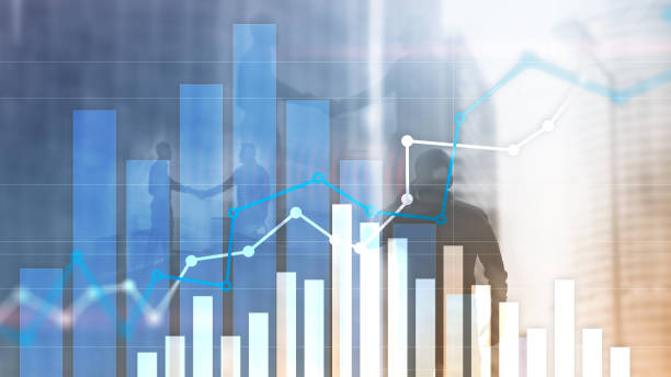 istock Financial growth graph. Sales increase, marketing strategy concept. 1083250642