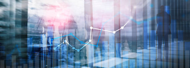 istock Financial growth graph. Sales increase, marketing strategy concept. 1083250892