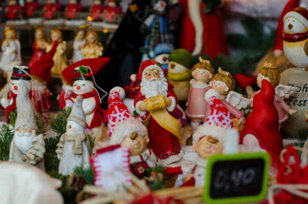 istock Christmas toys at the fair. 1083253410
