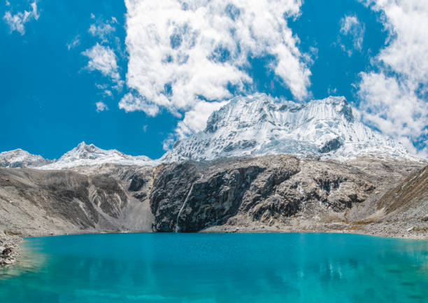 istock Glacier lake in the Andes Mountains in Peru 1083266288