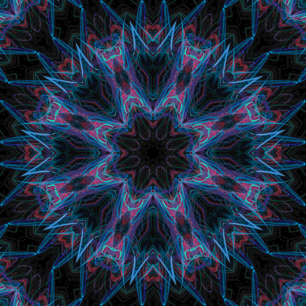 istock abstract digital kaleidoscope, mandala, oriental 1083272640