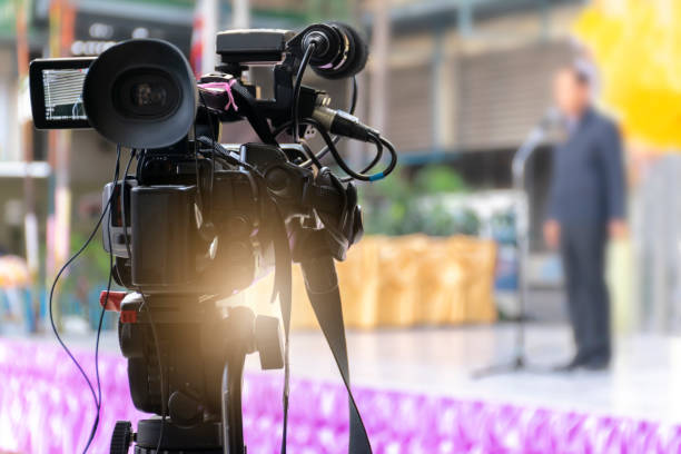 istock Video recording is professional. 1083275060