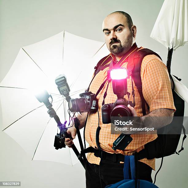 Photographer Stock Photo - Download Image Now - Photographer, Humor, Camera - Photographic Equipment