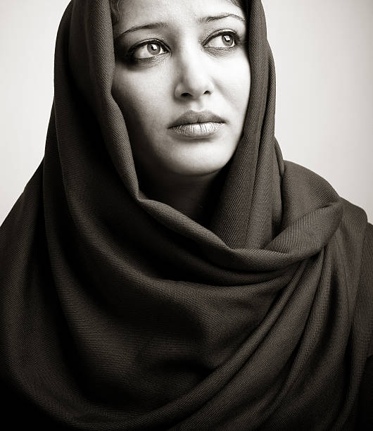 istock Woman in scarf 108328080
