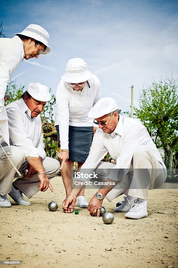 Petanca equipas - Royalty-free Boules Foto de stock