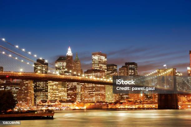 Manhattan Nyc Stock Photo - Download Image Now - Architecture, Bridge - Built Structure, Brooklyn Bridge
