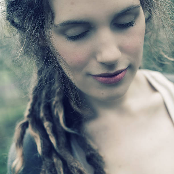 istock Serene beautiful woman 108328568