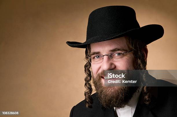 Smiling Rabbi Stock Photo - Download Image Now - Judaism, Rabbi, Portrait