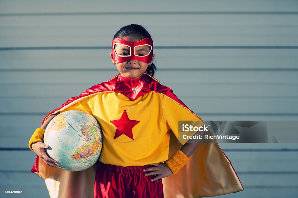 Protector de medioambiental - Foto de stock de Superhéroe libre de derechos