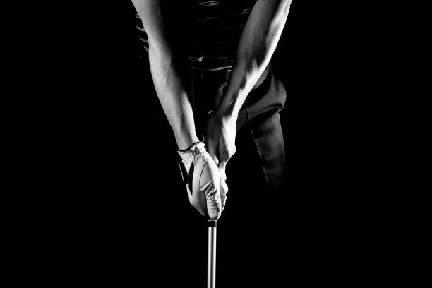 Golf Stance stock photo