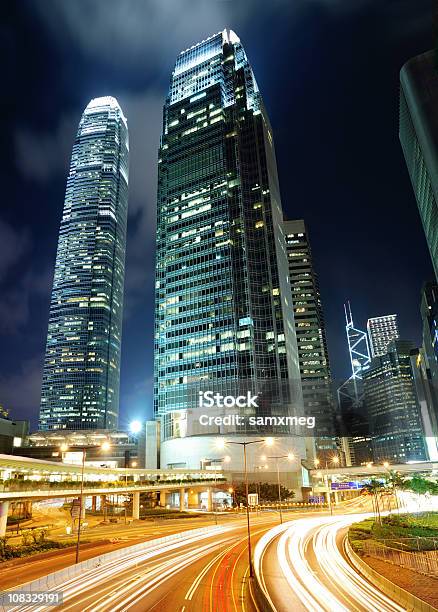 Two International Finance Center Hong Kong Cina - Fotografie stock e altre immagini di Ambientazione esterna - Ambientazione esterna, Architettura, Asia