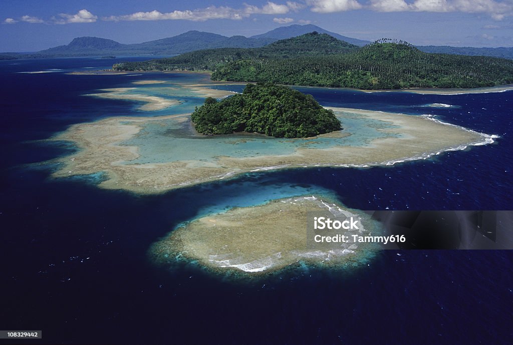 Exotic Islands  Papua New Guinea Stock Photo