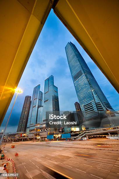 Hong Kong Nocy - zdjęcia stockowe i więcej obrazów Architektura - Architektura, Azja, Bez ludzi