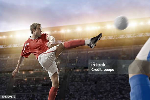 Football Players Stock Photo - Download Image Now - Soccer, Sports Ball, Boot