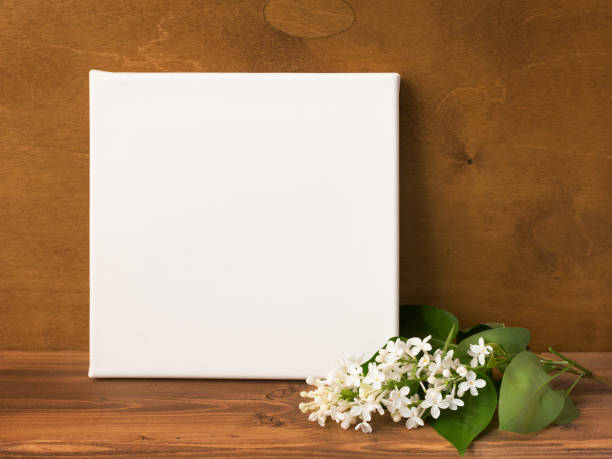 istock Mock up poster in wooden interior. 1083311946