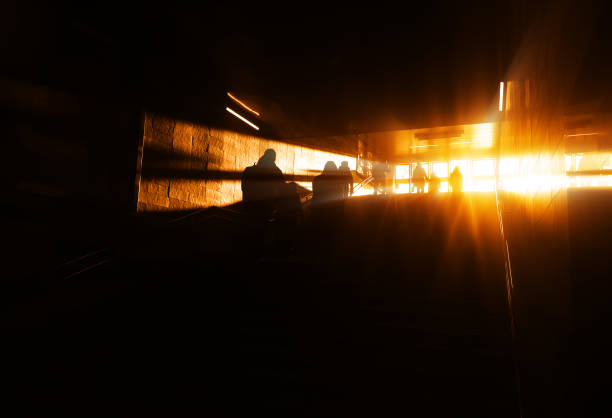 istock People exiting Moscow metro transportation background 1083314104
