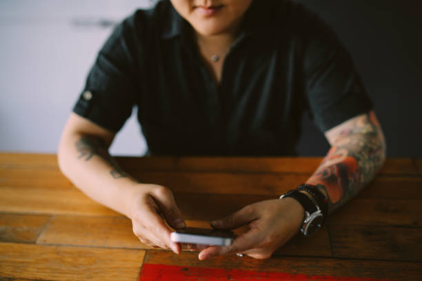 istock Closeup on young woman's hands in Berlin startup office 1083315966