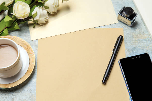 istock Writing paper on your desk 1083340434