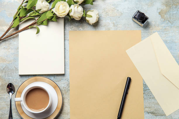 istock Writing paper on your desk 1083340482