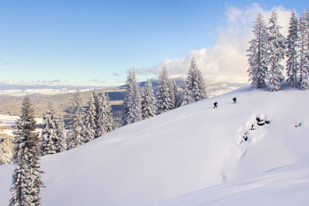 istock Southern Oregon Backcountry Skiiers 1083347430