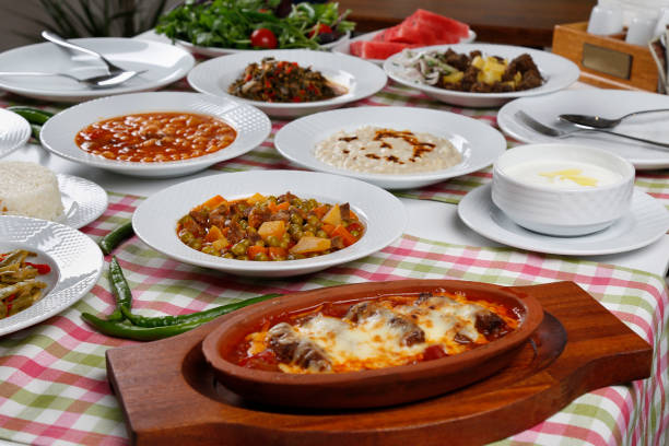istock Traditional Turkish Foods On Table 1083356656
