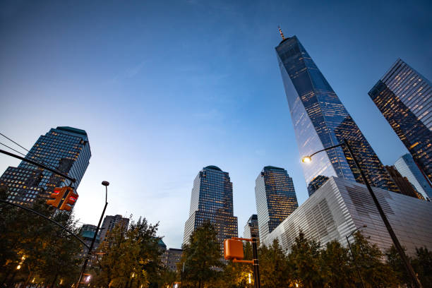 istock Lower Manhattan financial district buildings 1083366578