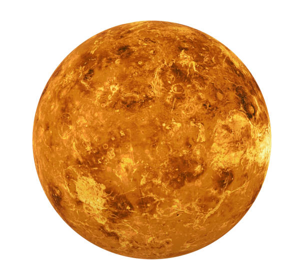 Planet Venus Isolated stock photo