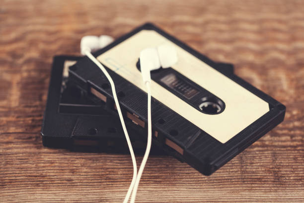 istock Cassettes with earphone 1083417316