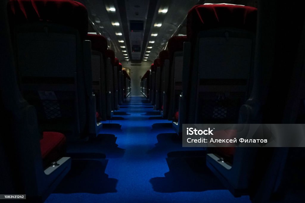 Empty Inside Train Inside An Empty Train Stock Photo - Download Image Now - City, City ...