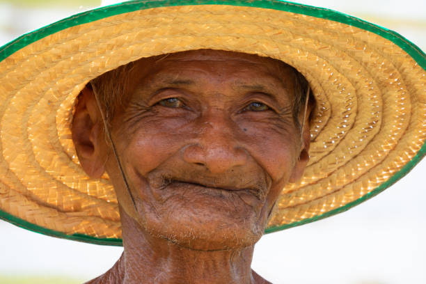 istock Old Asian Man Portrait 1083432302