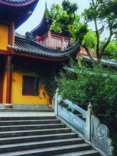 istock Lingyin Temple exterior view 1083438974