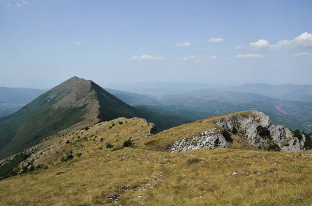 istock Big Yellow Mountain Peak in Serbia 1083440908