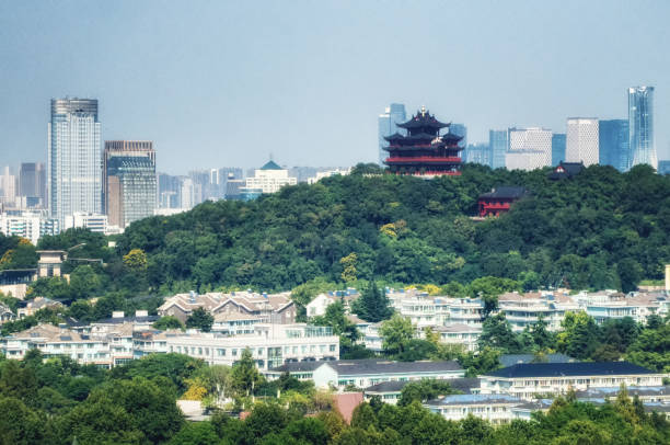 istock Cheng Huang temple on Wushan hill. 1083441088