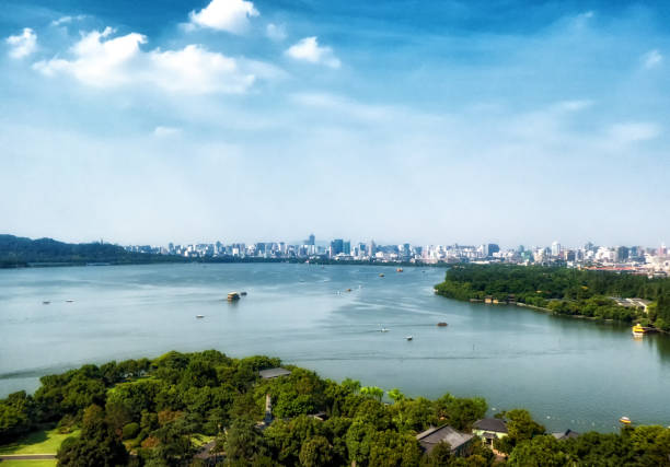 istock Hangzhou west lake scenery 1083441132