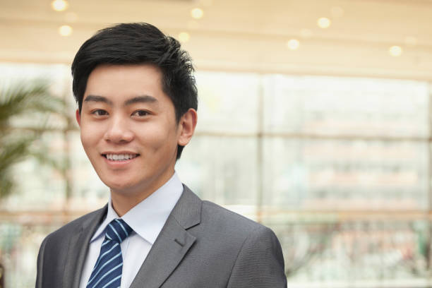 istock Chinese businessman looking at the camera 1083461038