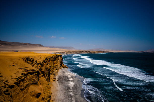 istock Desert meets the sea 1083462862