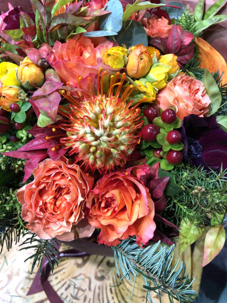 istock Color roses Arrangement 1083464332